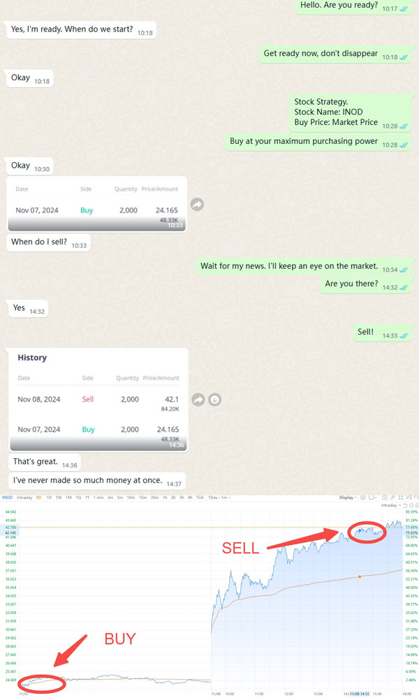 System interface screenshot